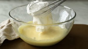 sourdough discard egg , butter, and sourcrean