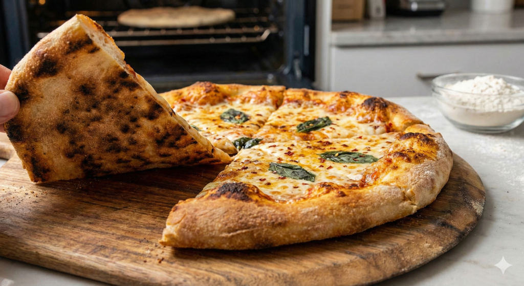 How to Get a Crispy Sourdough Discard Pizza Crust