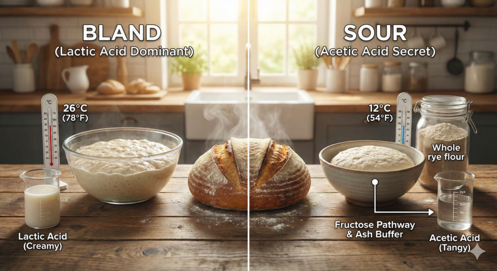 Why Is My Sourdough Not Sour The Acetic Acid Secret
