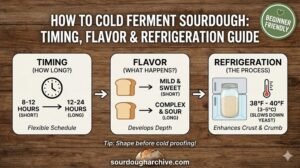 how to cold ferment sourdough