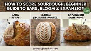 how to score sourdough, beginner guide