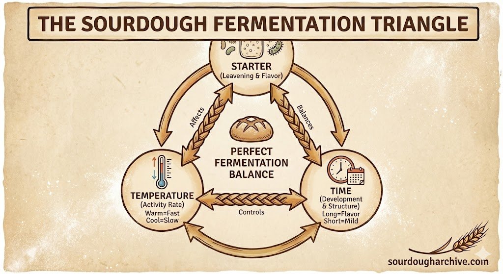 sourdough fermentation process