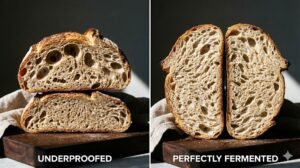 underproofed side by side comparison