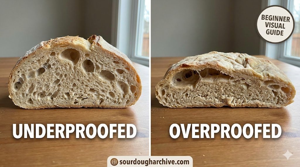 underproofed vs overproofed comparison
