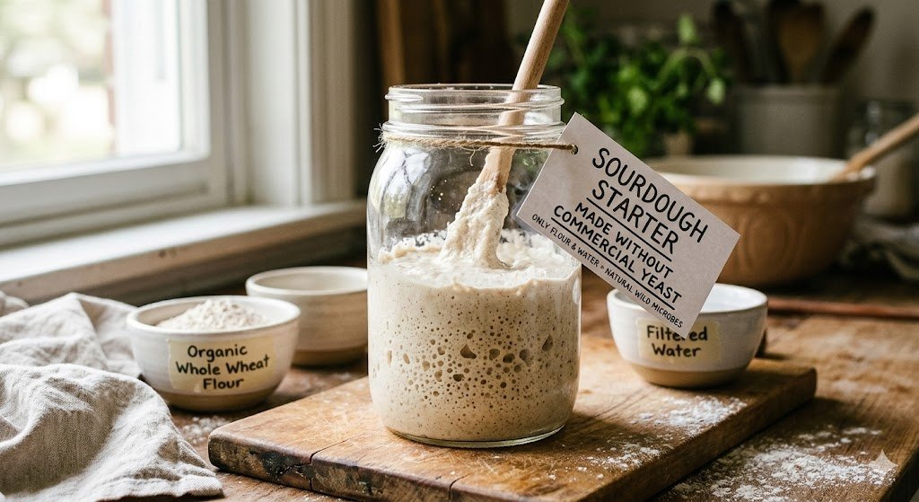 no yeast sourdough