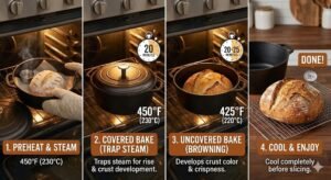 How to Bake Sourdough in a Dutch Oven