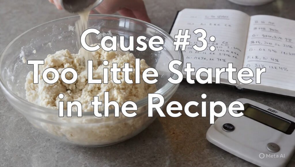 fix number 3, too little starter