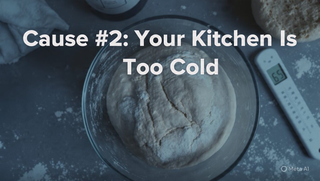 your kitchen is too cold fix. for sourdough bread.