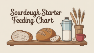 Sourdough Starter Feeding Ratio Chart