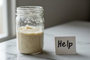 sourdough starter problems — troubleshooting guide for sick or inactive sourdough starter