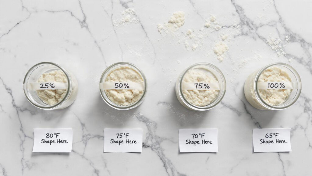 sourdough percentage