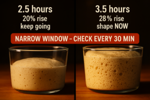 bulk fermentation chart