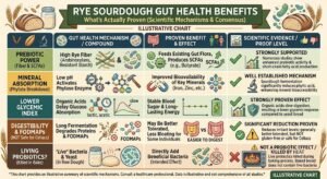 Rye Sourdough Gut Health Benefits (What's Actually Proven) chart
