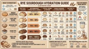 rye sourdough hydration chart