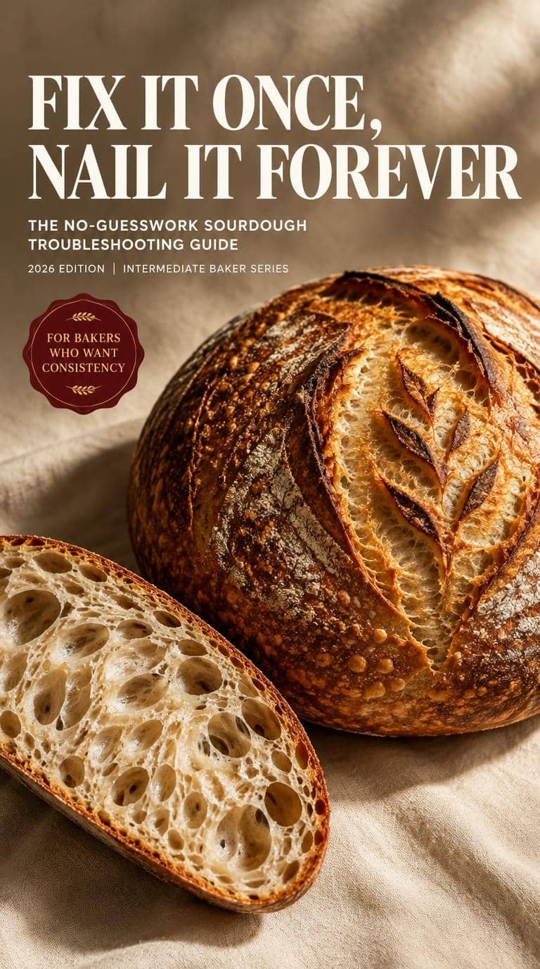 Fix It Once sourdough troubleshooting guide cover